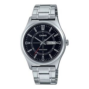 Casio Men’s Day Date Analog Watch with Black Dial - MTP-V006D-1CUDF